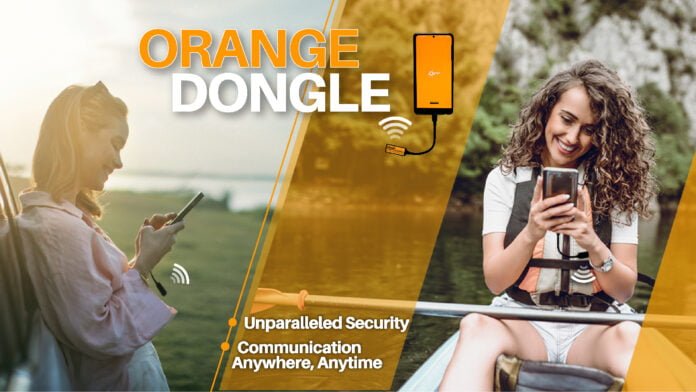 Orange Dongle by Arshon Technology