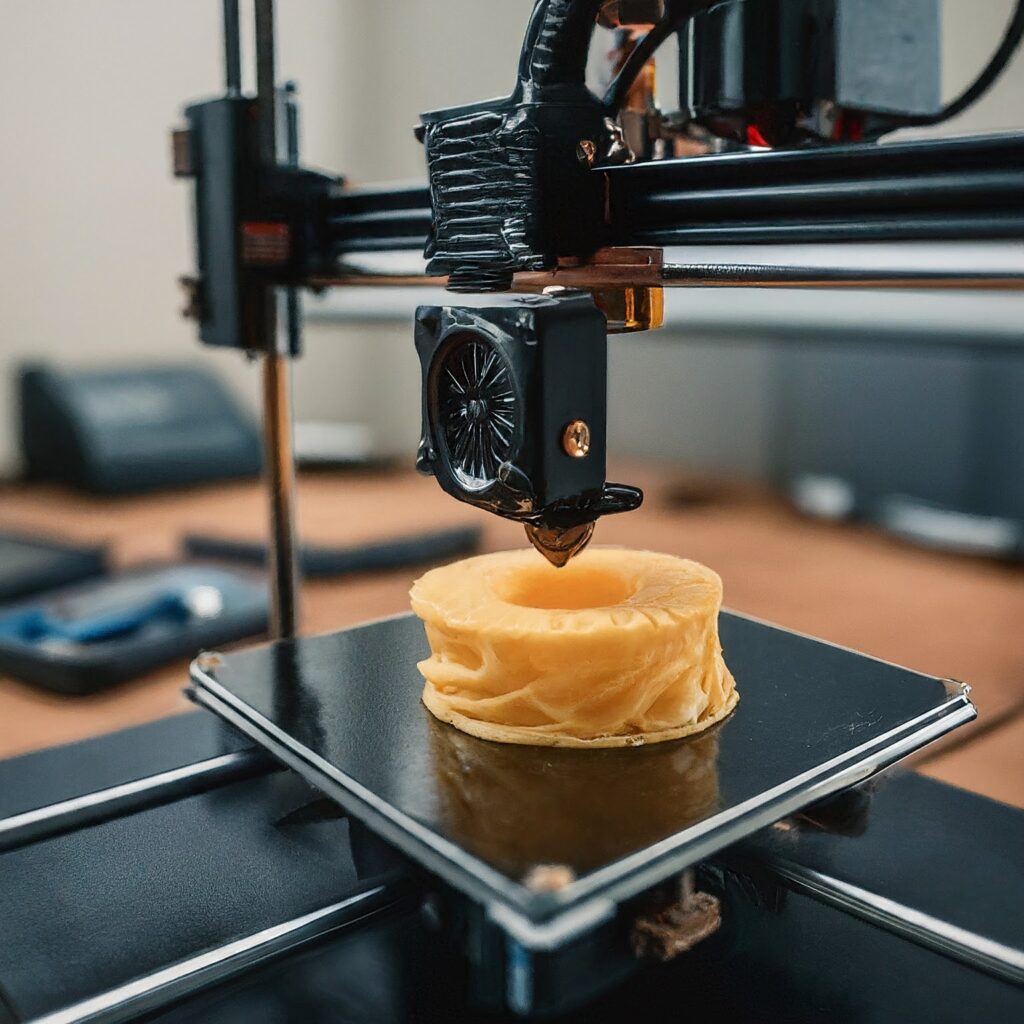 AI generated pic of 3d printing