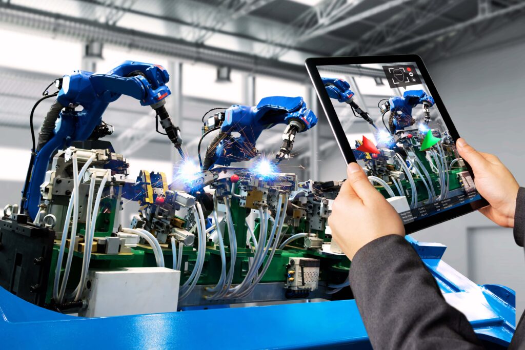 Advanced Robotic in manufacturing line