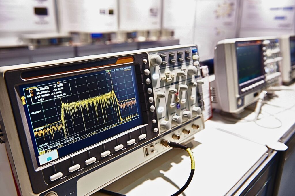 Using Oscilloscope for checking the speed of motors