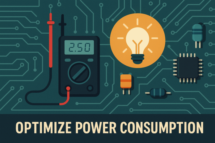 Optimize Power Consumption in Electronic Circuit Design
