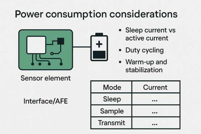 Selecting sensors for IoT applications